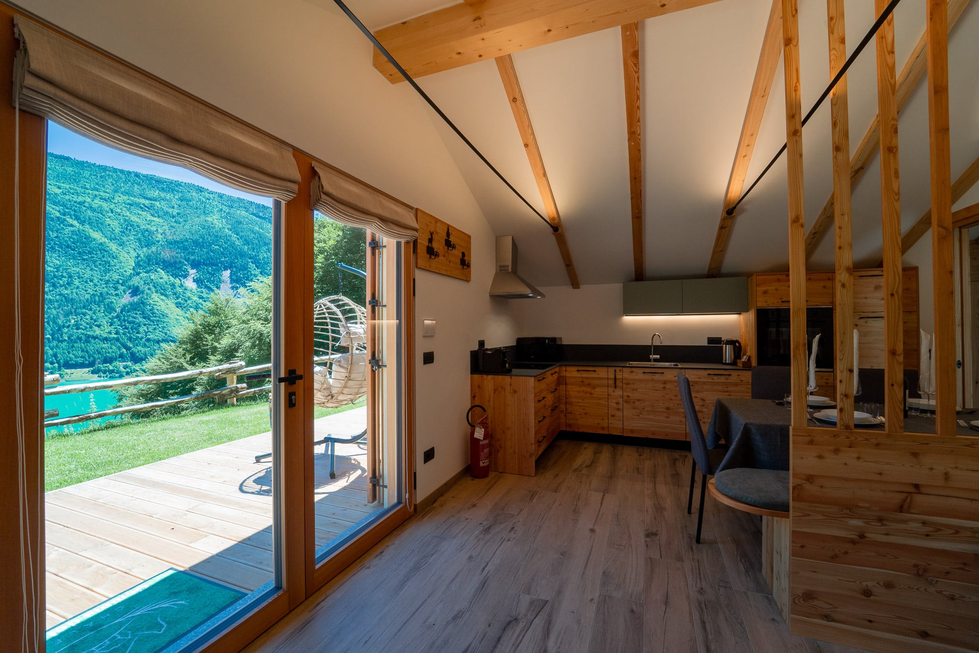 Interni dello chalet